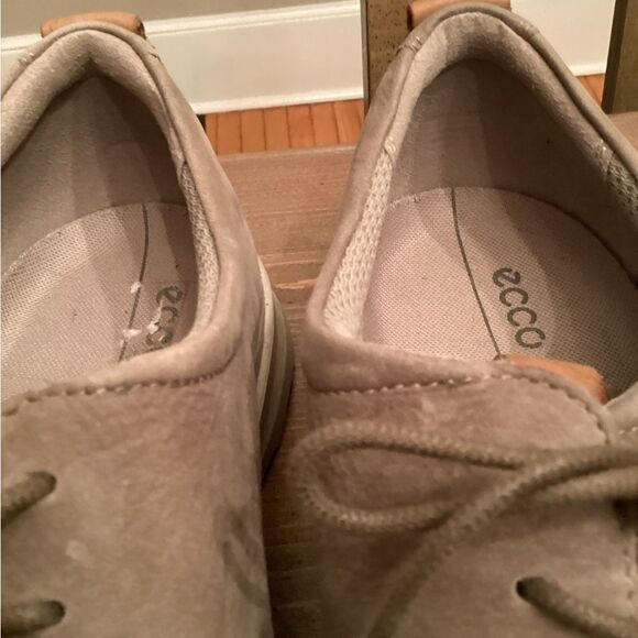 ECCO CS20 HYBRID  LEATHER OXFORD MOON ROCK CASHMERE EU 43 9-9.5 US LACE UP - Picture 8 of 10